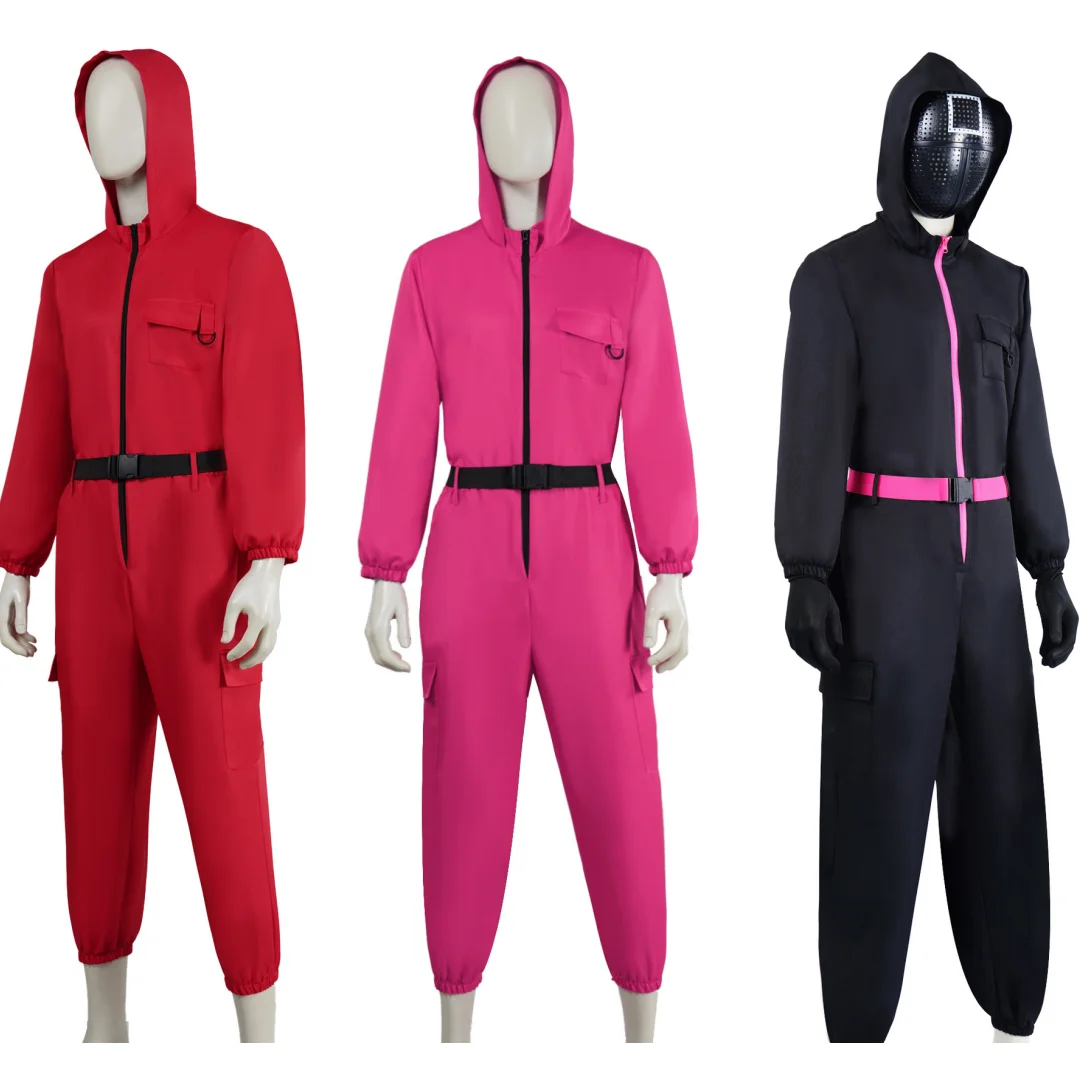 Game Red Calamari House Jumpsuit Costume Tracksuit Outfits Adult Kids Teenagers One Piece Cosplay Performance Clothing
Game Red Calamari House Jumpsuit Costume Tracksuit Outfits Adult Kids Teenagers One Piece Cosplay Performance Clothing