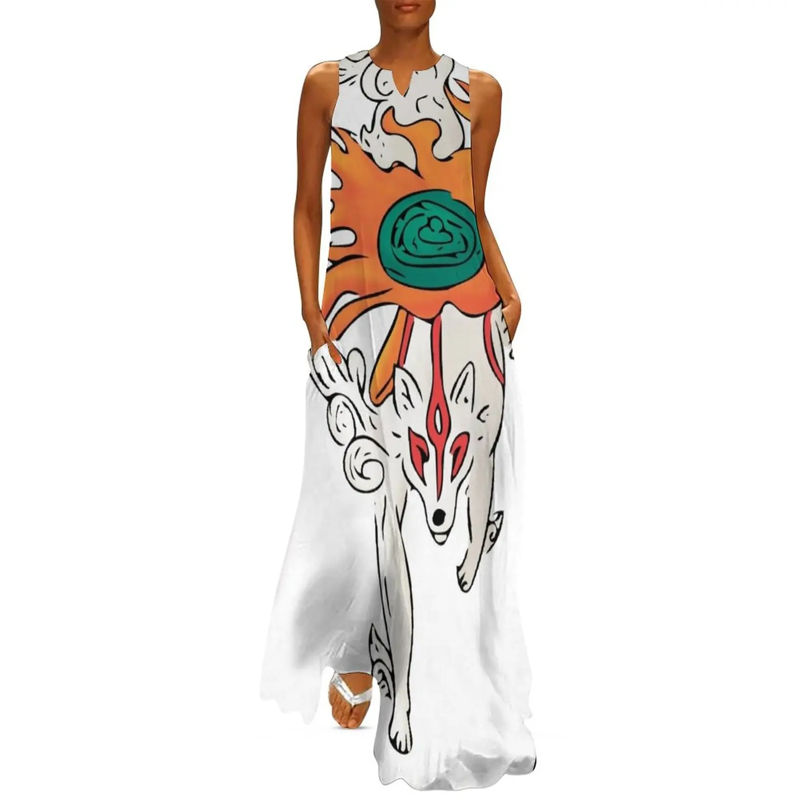 Okami: Amaterasu Long Dress summer dress woman 2025 dress women summer 2025 long sleeve
Okami: Amaterasu Long Dress summer dress woman 2025 dress women summer 2025 long sleeve