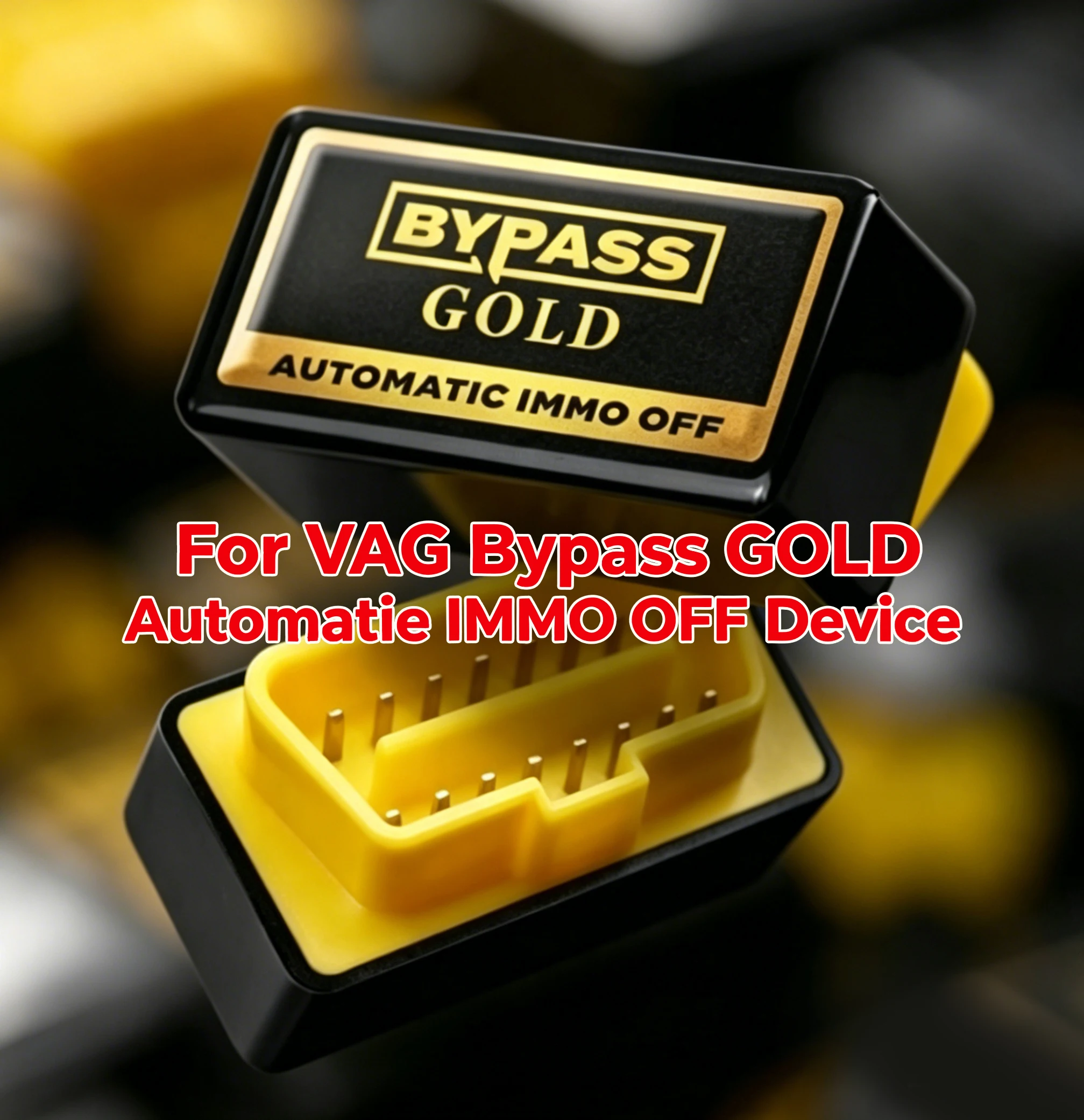 Bypass Gold Automatic IMMO OFF OBD2 Adapter Plug-and-Play Immobilizer Bypass Emergency Start Tool for Vag EDC15 EDC16 ME7
Bypass Gold Automatic IMMO OFF OBD2 Adapter Plug-and-Play Immobilizer Bypass Emergency Start Tool for Vag EDC15 EDC16 ME7