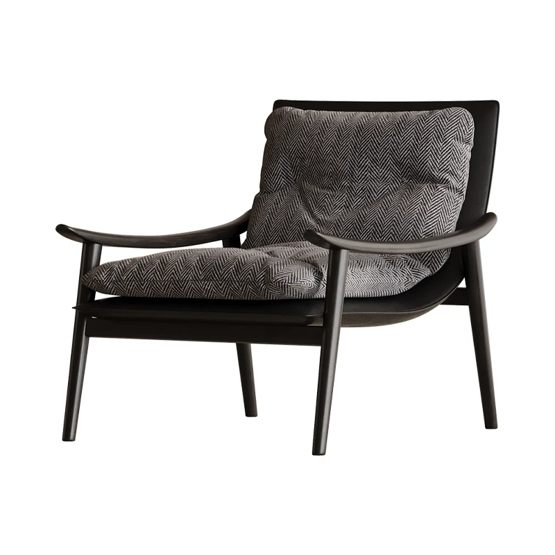 Nordic Italian Leisure Chair Fabric Leather Combined with High-End Furniture Ash Single-Seat Sofa Chair
Nordic Italian Leisure Chair Fabric Leather Combined with High-End Furniture Ash Single-Seat Sofa Chair