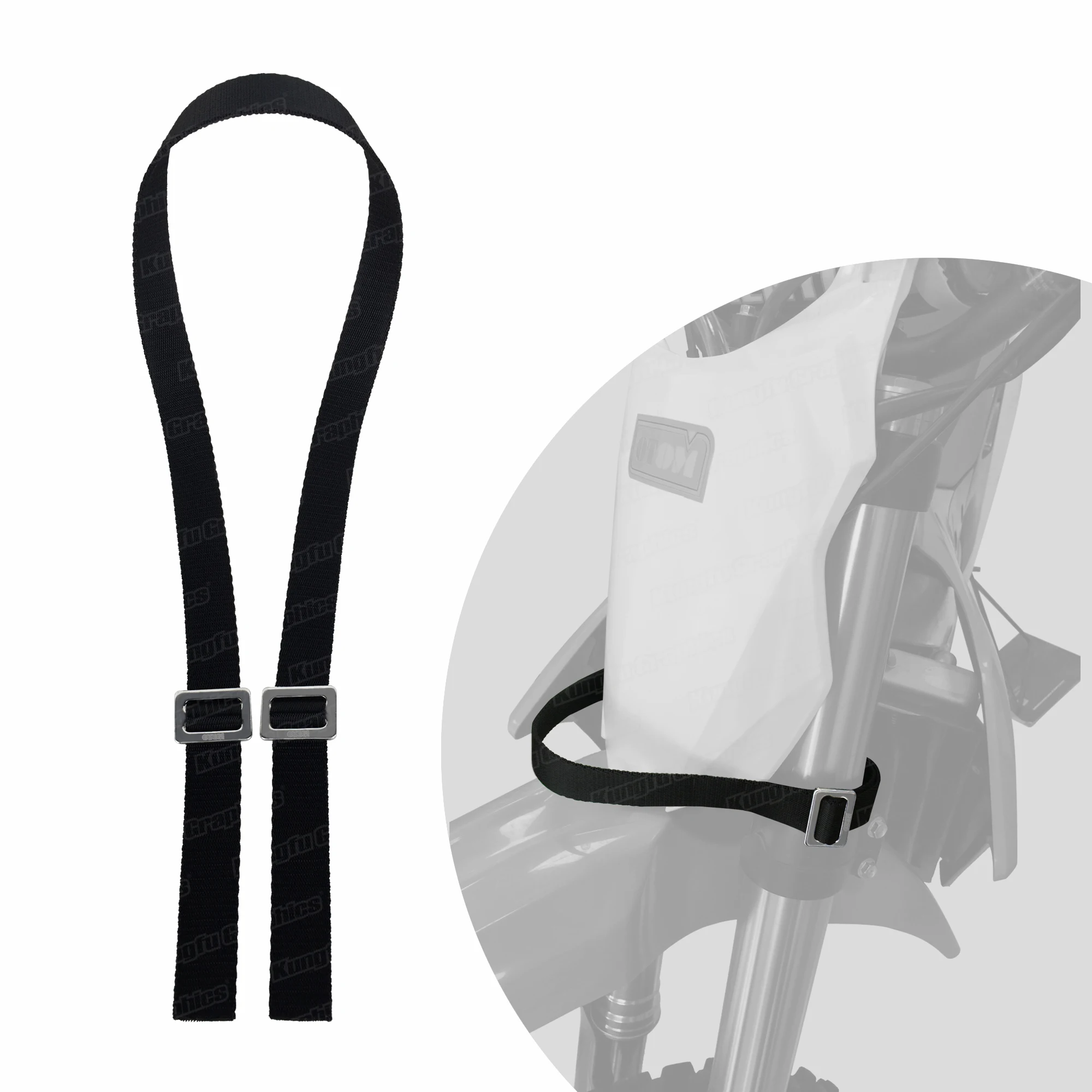 JY Racing Universal Front Fork Strap Rescue Pull Belt for KTM Yamaha Husaberg Suzuki Kawasaki Sherco Dirt Bikes
JY Racing Universal Front Fork Strap Rescue Pull Belt for KTM Yamaha Husaberg Suzuki Kawasaki Sherco Dirt Bikes