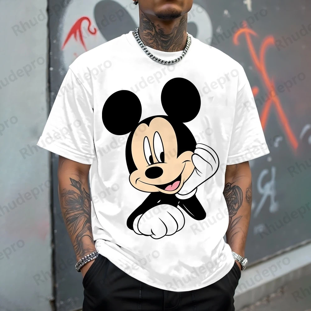Disney Cartoon Mickey Mouse Men Women Short Sleeve Casual Style 3D Print Kids T Shirt Summer Casual Streetwear Tee Tops Cartoon
Disney Cartoon Mickey Mouse Men Women Short Sleeve Casual Style 3D Print Kids T Shirt Summer Casual Streetwear Tee Tops Cartoon