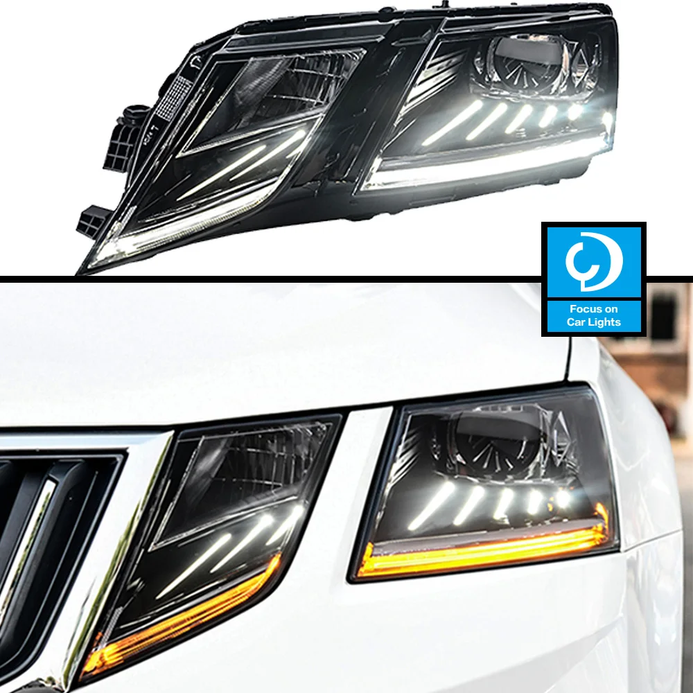 Car Front Headlight for Skoda Octavia 2018-2020 Fiesta LED HeadLamp Styling Dynamic Turn Signal Lens Automotive Accessories 2PCS
Car Front Headlight for Skoda Octavia 2018-2020 Fiesta LED HeadLamp Styling Dynamic Turn Signal Lens Automotive Accessories 2PCS