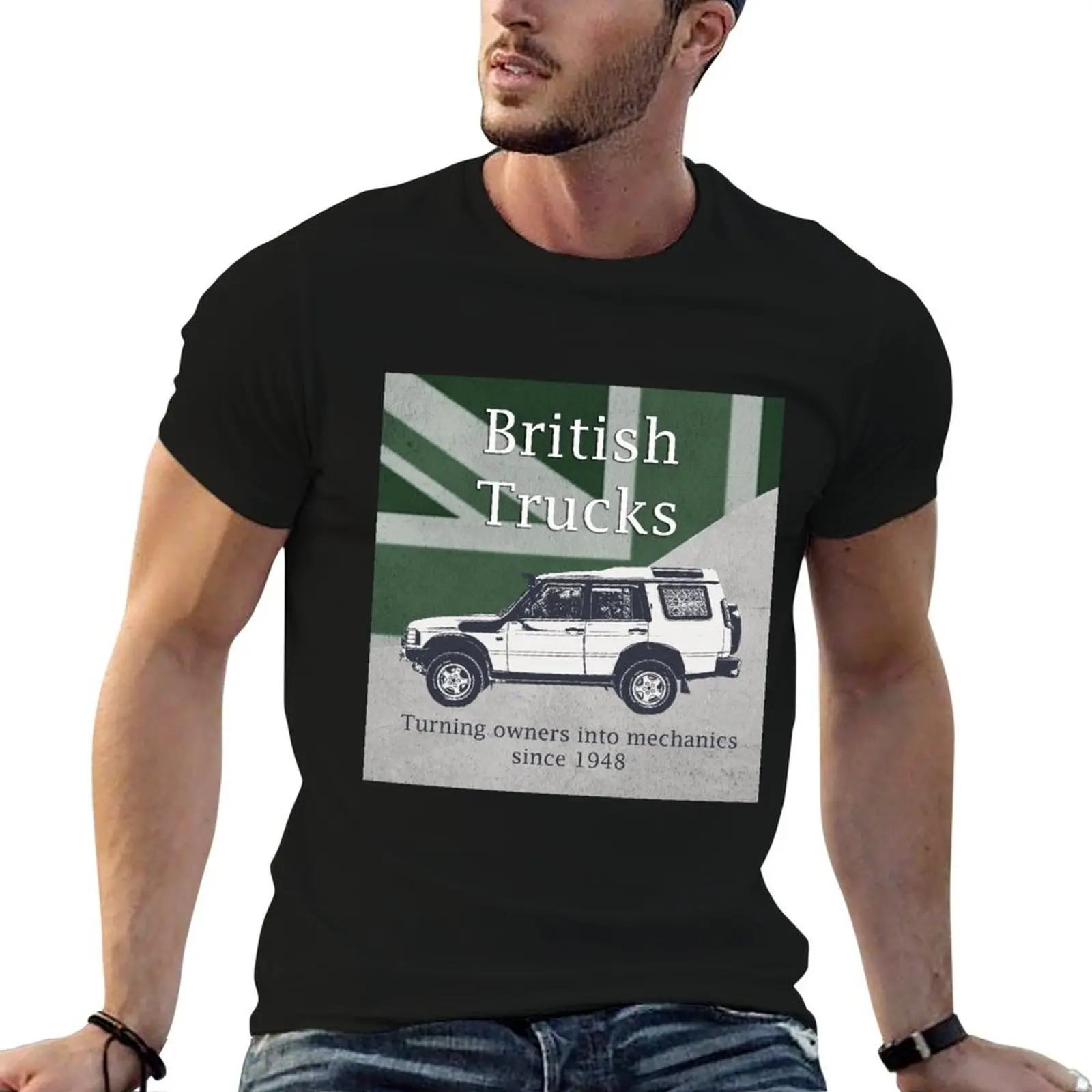 Land rover turning owners into mechanics T-Shirt street wear cotton graphic tees korean fashion t shirts for men pack
Land rover turning owners into mechanics T-Shirt street wear cotton graphic tees korean fashion t shirts for men pack