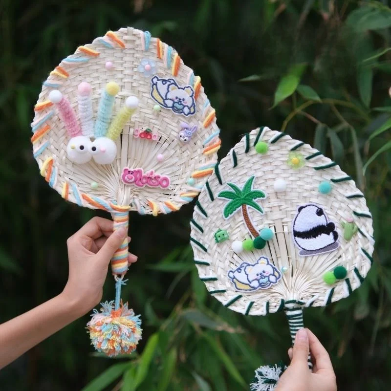 Summer DIY Dopaamine Fan Material Kit Handwoven Handheld Fan for Kindergarten Children Parent-Child Activity Craft Making
Summer DIY Dopaamine Fan Material Kit Handwoven Handheld Fan for Kindergarten Children Parent-Child Activity Craft Making