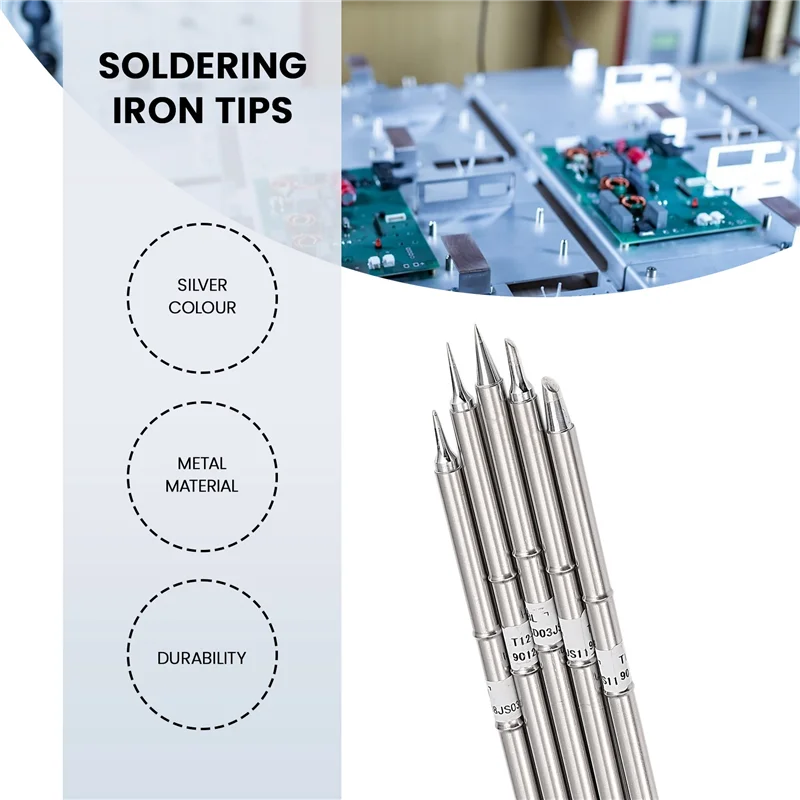 A45M-5Pcs/Lot Series Soldering Iron Tips For HAKKO T12 Handle DIY Kits LED Vibration Switch Temperature Controller FX951 FX-952
A45M-5Pcs/Lot Series Soldering Iron Tips For HAKKO T12 Handle DIY Kits LED Vibration Switch Temperature Controller FX951 FX-952
