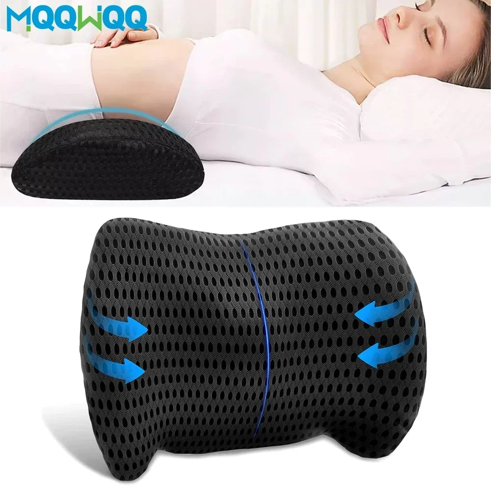 Memory Foam Lumbar Support Pillow for Office Chair Backrest and Car Seat, Improve Sitting Posture, Relieve Back and Lumbar Pain
Memory Foam Lumbar Support Pillow for Office Chair Backrest and Car Seat, Improve Sitting Posture, Relieve Back and Lumbar Pain