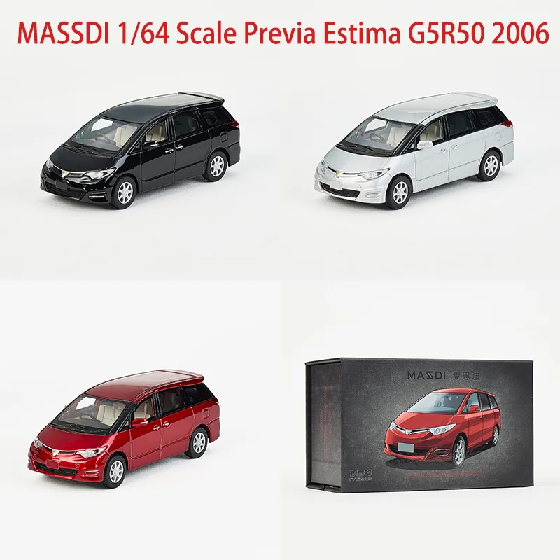 MASSDI Diecast 1/64 Scale Previa Estima G5R50 2006 Alloy Car Model Adult Children Boy Collectibles Souvenirs Gift Static Display
MASSDI Diecast 1/64 Scale Previa Estima G5R50 2006 Alloy Car Model Adult Children Boy Collectibles Souvenirs Gift Static Display