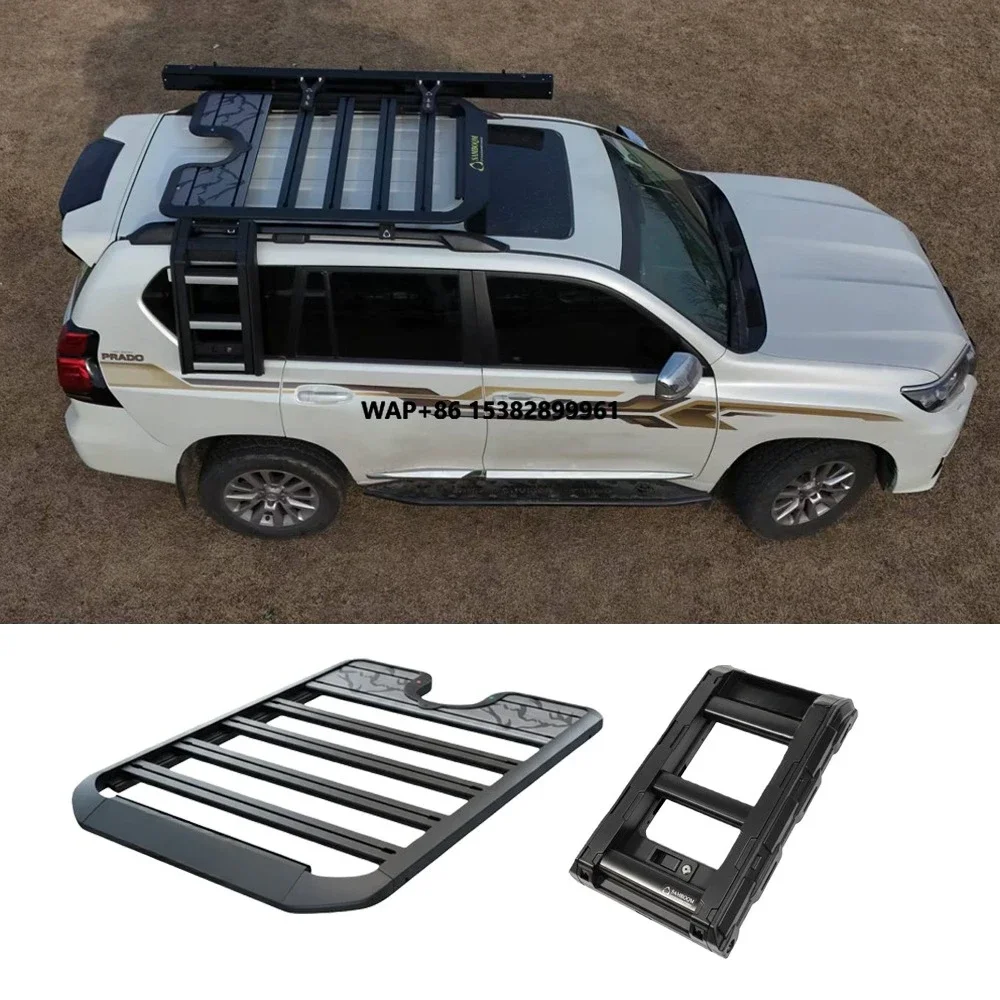 Factory Wholesale Roof Rack for Toyota Prado LC120 04-09 Years; LC150 10-19 Years, of High Quality Aluminum Alloy
Factory Wholesale Roof Rack for Toyota Prado LC120 04-09 Years; LC150 10-19 Years, of High Quality Aluminum Alloy