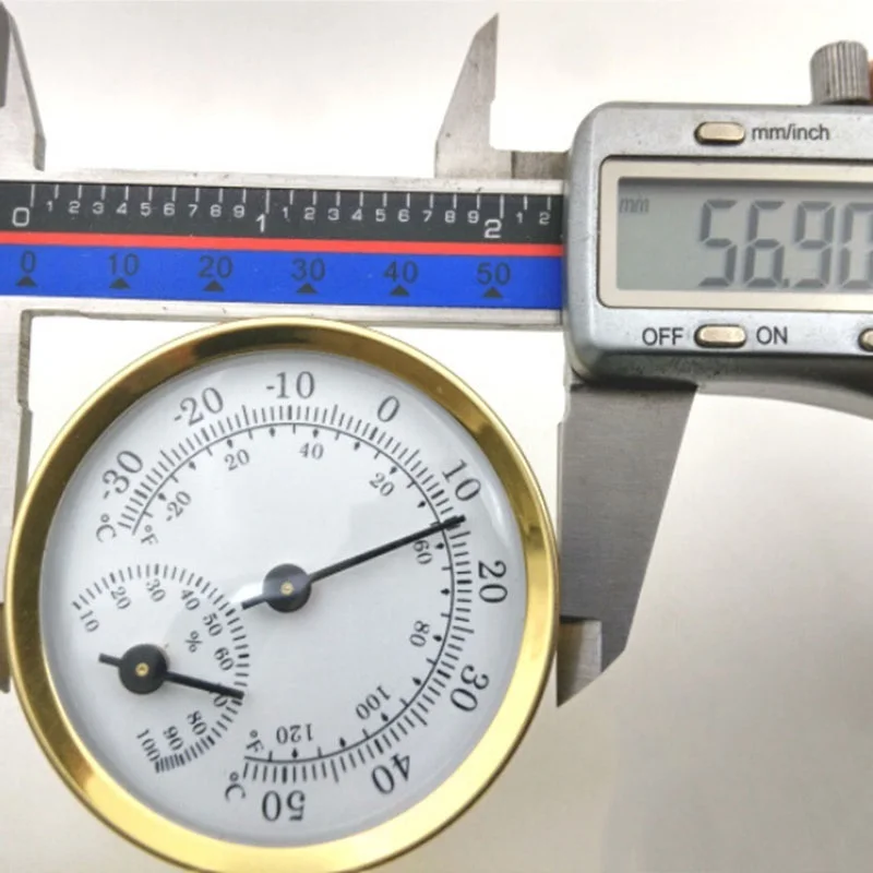 Round For Mini Hygrometer Thermometer for Indoor Applications Featuring Temperature Accuracy +/-2C and Humidity Accuracy +/-5RH
Round For Mini Hygrometer Thermometer for Indoor Applications Featuring Temperature Accuracy +/-2C and Humidity Accuracy +/-5RH