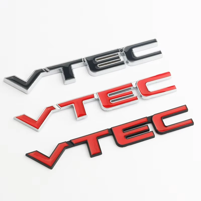 3D Metal Logo VTEC Emblem Letters Car Badge Rear Trunk Decal Sticker For Honda Civic Accord Odyssey Spirior Fit CRV Accessories
3D Metal Logo VTEC Emblem Letters Car Badge Rear Trunk Decal Sticker For Honda Civic Accord Odyssey Spirior Fit CRV Accessories