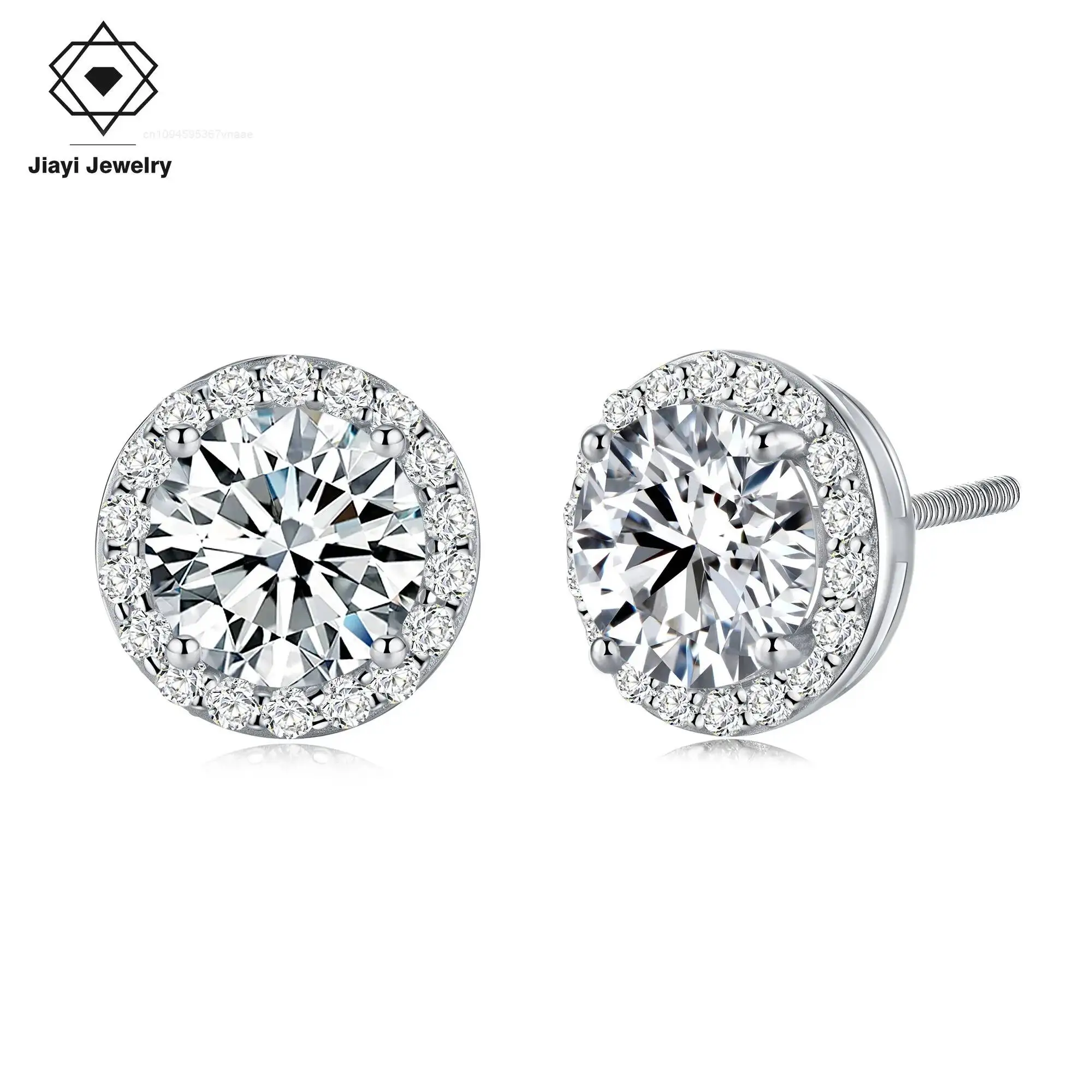 0.84-2.84 CTW Sparkling Halo Moissanite Stud Earrings S925 Sterling Silver Gift for Engagement & Anniversary
0.84-2.84 CTW Sparkling Halo Moissanite Stud Earrings S925 Sterling Silver Gift for Engagement & Anniversary