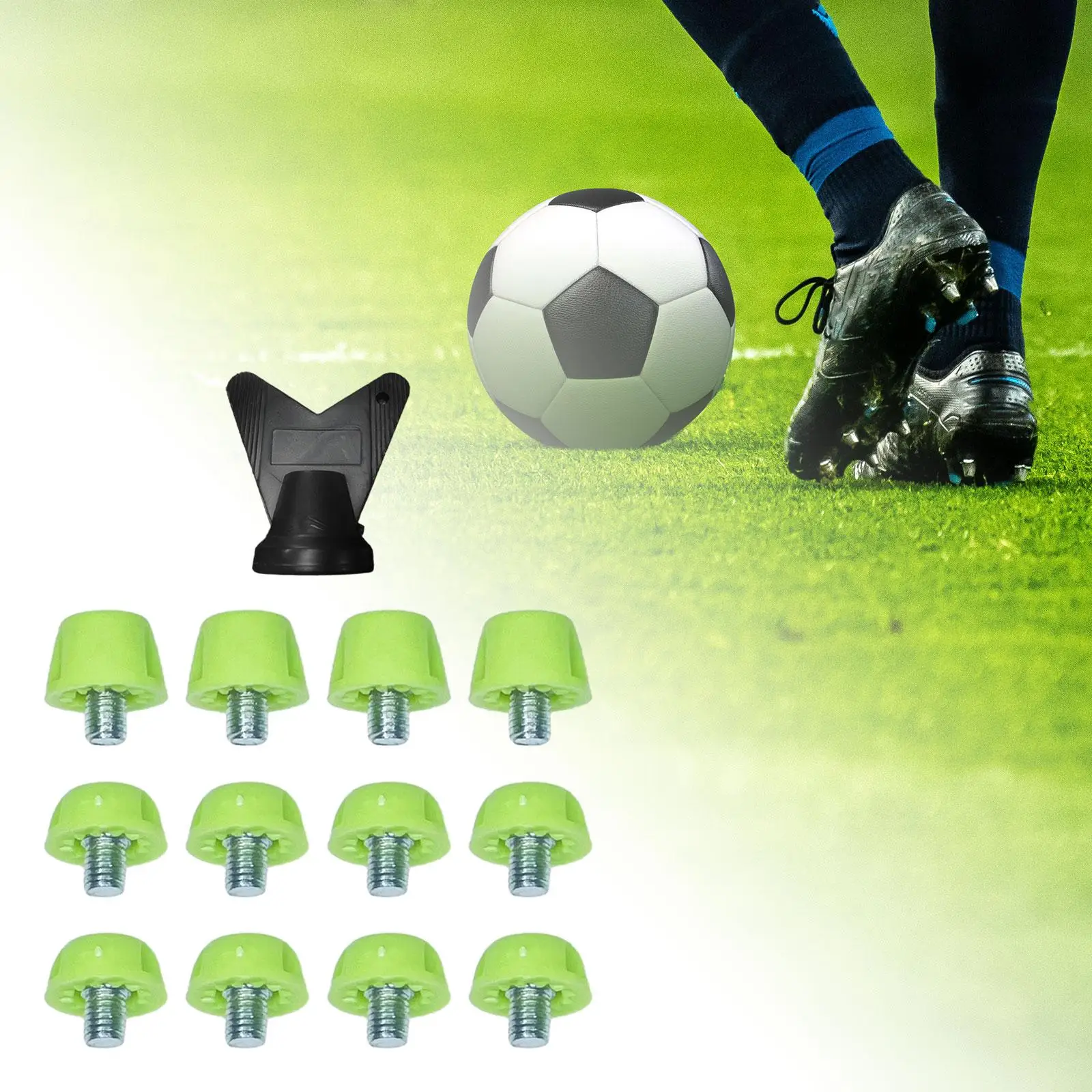 Football Shoe Spikes Replacement Studs M5 Thread Conical Design for Professional Football Field Boots
Football Shoe Spikes Replacement Studs M5 Thread Conical Design for Professional Football Field Boots