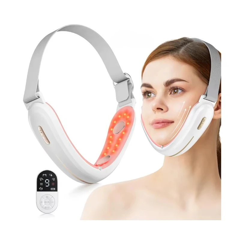 Hand Held V Face Lift Wireless Face Slimming Massager with LED Light Reduce Double Chin USB Rechargeable
Hand Held V Face Lift Wireless Face Slimming Massager with LED Light Reduce Double Chin USB Rechargeable