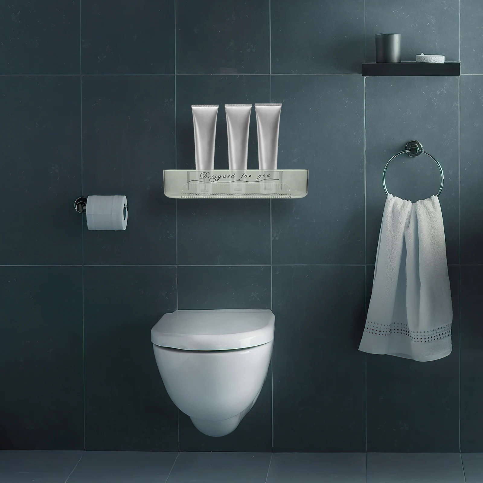 Green Metal No Punch Wall Mount Bathroom Storage Rack Adhesive Organizer Shelf Wall-mounted Holder for Bathroom
Green Metal No Punch Wall Mount Bathroom Storage Rack Adhesive Organizer Shelf Wall-mounted Holder for Bathroom