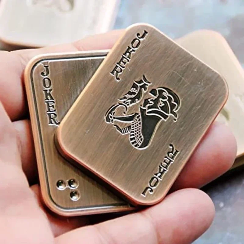 Metal Poker Fidget Slider Magnetic Poker Push Card EDC Hand Spinner Fidget Toy Autism Sensory Stress Relief for Teens Adults
Metal Poker Fidget Slider Magnetic Poker Push Card EDC Hand Spinner Fidget Toy Autism Sensory Stress Relief for Teens Adults