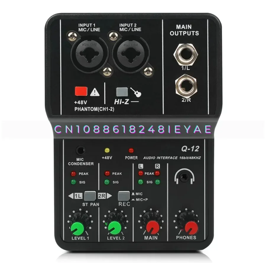 Xtuga Bluetooth Computer Sound Card Mixer Professional Stage Live Usb Mini 48v Mixer Desktop
Xtuga Bluetooth Computer Sound Card Mixer Professional Stage Live Usb Mini 48v Mixer Desktop