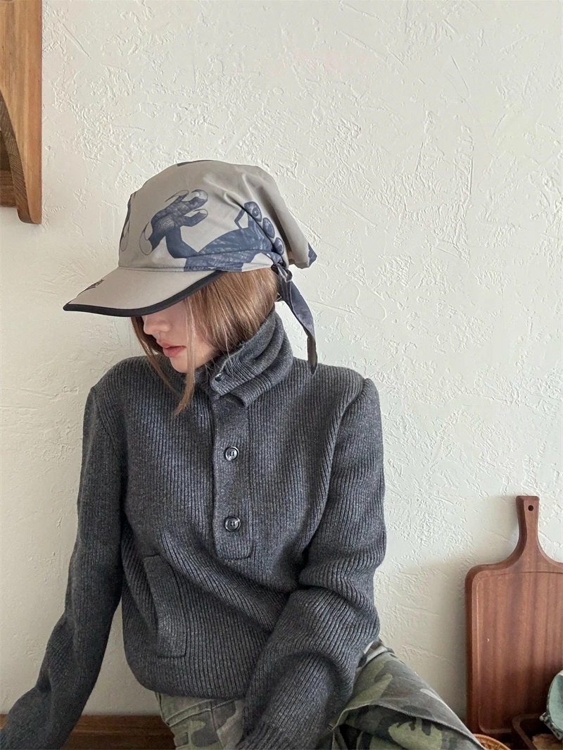 Cool Dragon Graffiti Headscarf Hat Women's Hip Hop Quick Dry Bandana Cap Street Style round Top Short Brim Autumn Season
Cool Dragon Graffiti Headscarf Hat Women's Hip Hop Quick Dry Bandana Cap Street Style round Top Short Brim Autumn Season