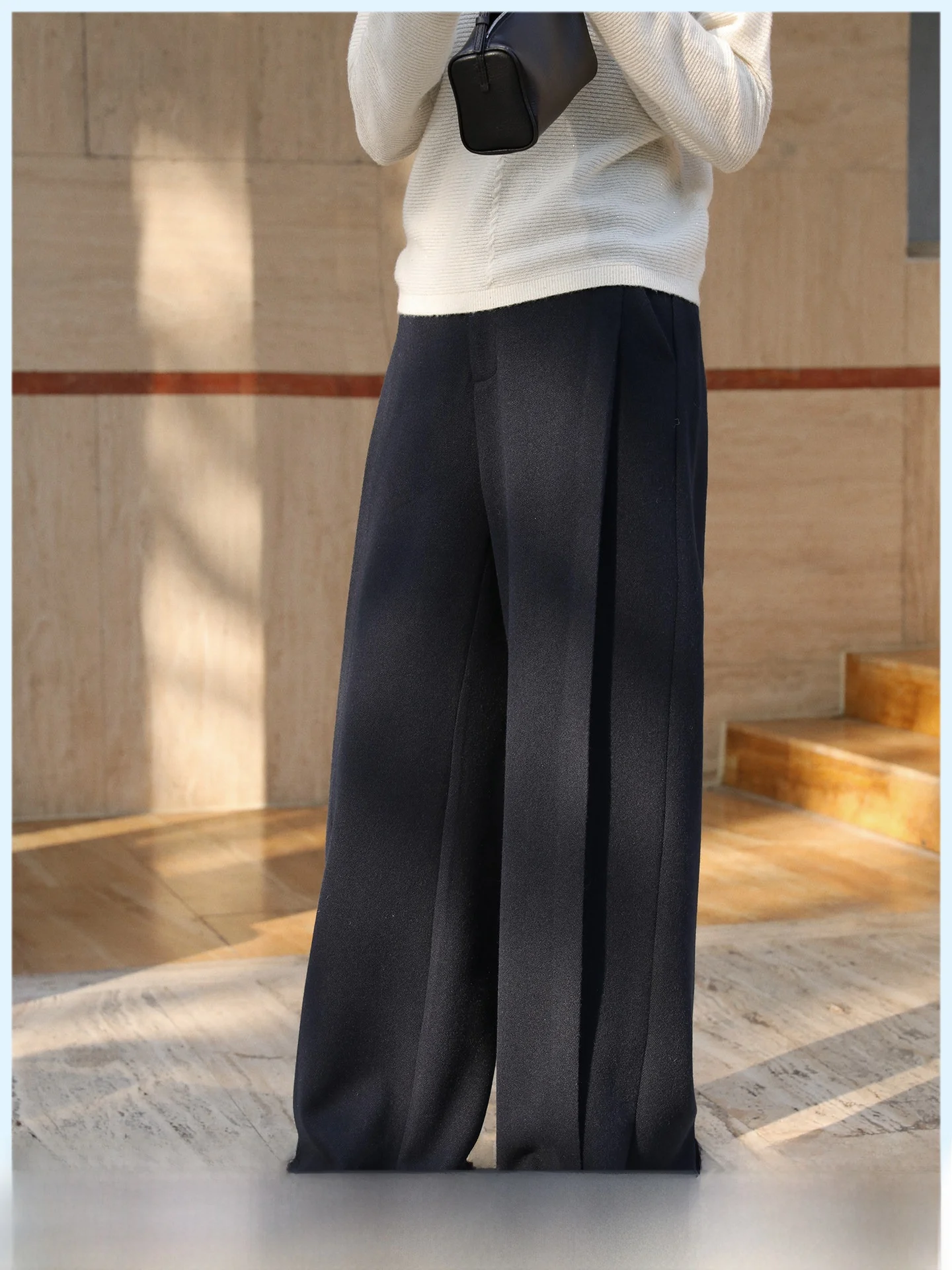 High Waist Drapey Straight Leg Pants Simplistic Design Casual Loose Fit Women's Premium Quality Polyester Blend Spring New Ar...
High Waist Drapey Straight Leg Pants Simplistic Design Casual Loose Fit Women's Premium Quality Polyester Blend Spring New Ar...