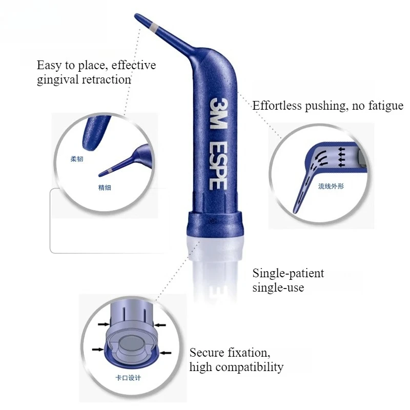 1 Capsule/ Pack Dental Materials 3M ESPE Hemostasis Gingivilization Cream Plastic Gel Front Row Gingiva Dental Restoration Tool
1 Capsule/ Pack Dental Materials 3M ESPE Hemostasis Gingivilization Cream Plastic Gel Front Row Gingiva Dental Restoration Tool