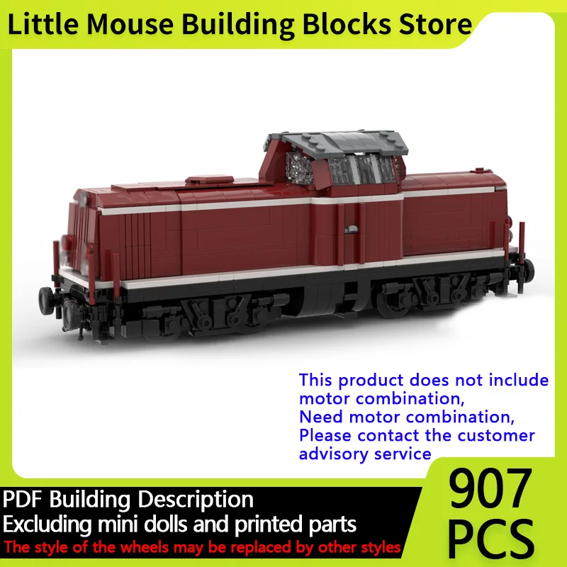 City Car Model MOC Building Bricks BR 212 Diesel Locomotive Modular Technology Gifts Holiday Assemble Children Toys Suit
City Car Model MOC Building Bricks BR 212 Diesel Locomotive Modular Technology Gifts Holiday Assemble Children Toys Suit