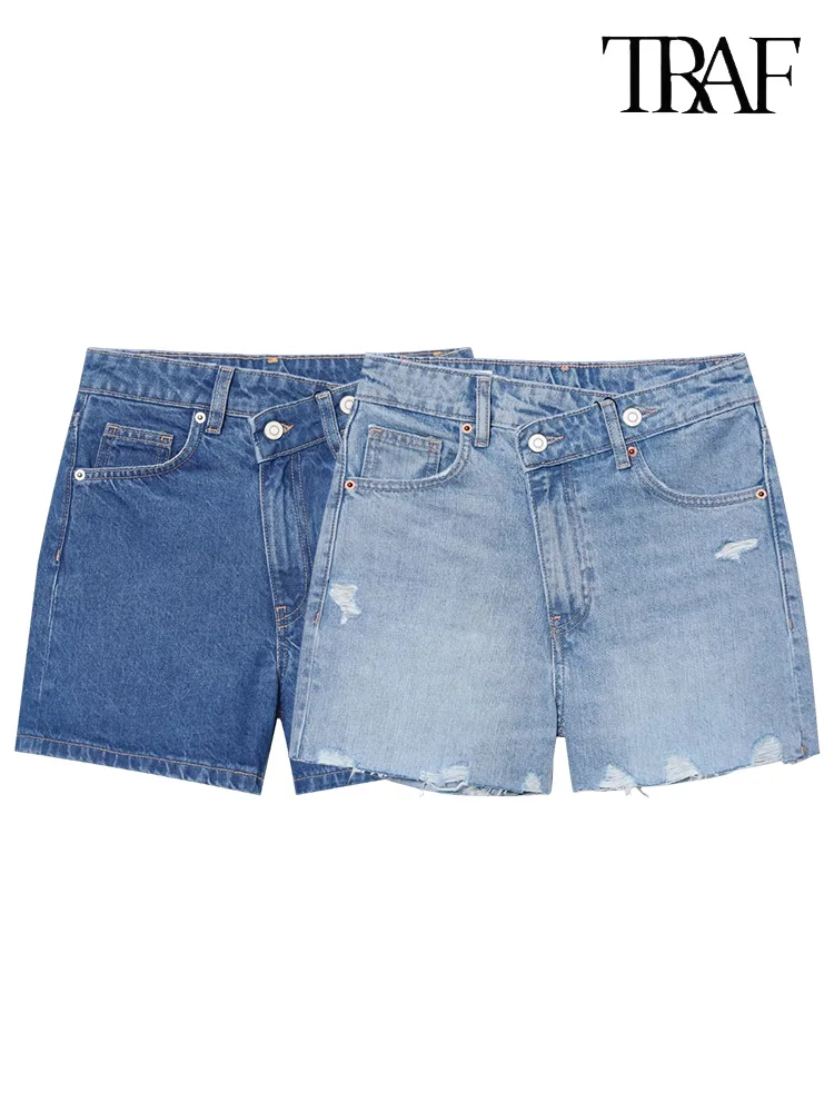 TRAF Women's Cross Waisted High Waisted Denim Shorts Commuter fashion old design comfortable jeans Elegant women's shorts
TRAF Women's Cross Waisted High Waisted Denim Shorts Commuter fashion old design comfortable jeans Elegant women's shorts