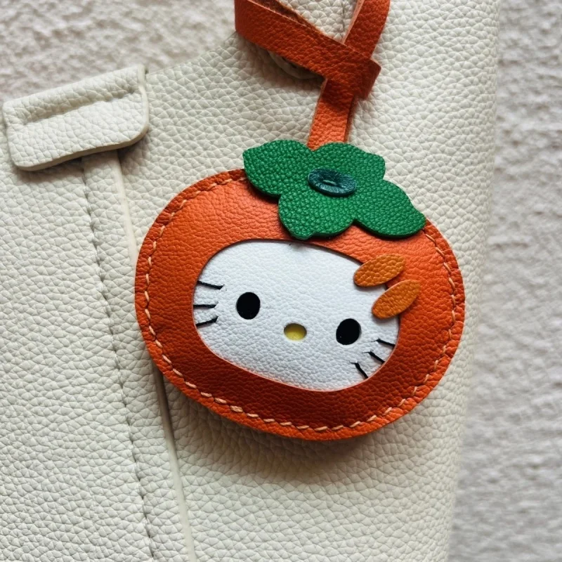 Unique Sheepskin Cute Bag Pendant Genuine Leather Car Hello Kitty Persimmon Ruyi Keychain Pendant Bag Hanger Gift For Girls
Unique Sheepskin Cute Bag Pendant Genuine Leather Car Hello Kitty Persimmon Ruyi Keychain Pendant Bag Hanger Gift For Girls