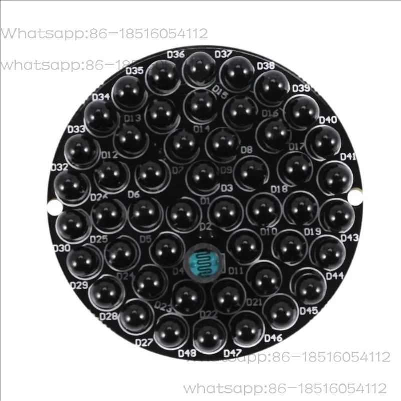 20X ИК-инфракрасная светодиодная плата 940 Нм 48 шт. ИК-светодиоды невидимые в ночное время без экспозиции световая плата для ИК-осветителя
20X ИК-инфракрасная светодиодная плата 940 Нм 48 шт. ИК-светодиоды невидимые в ночное время без экспозиции световая плата для ИК-осветителя