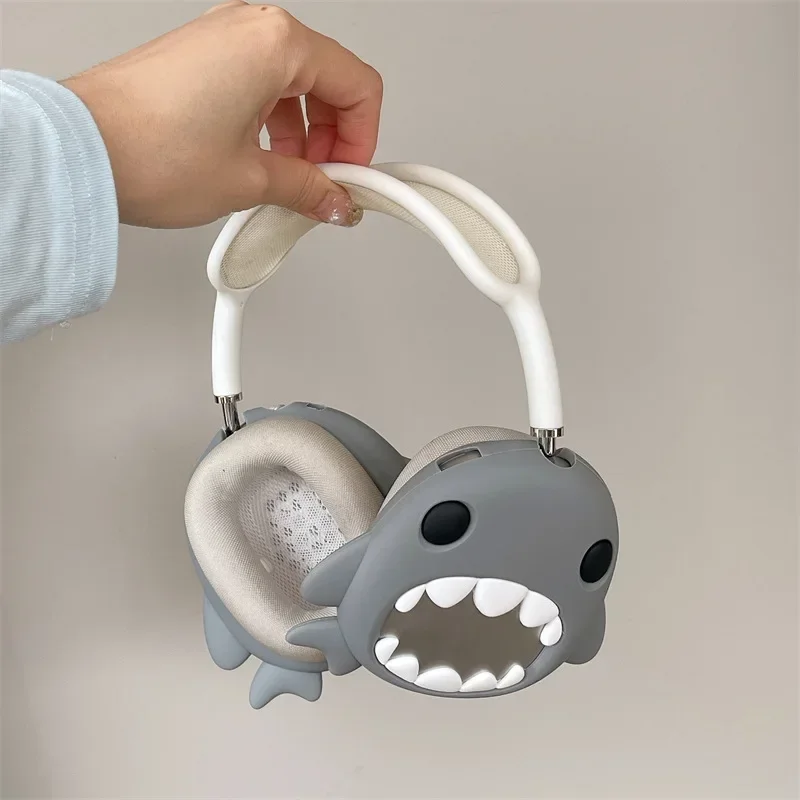 Cartoon Shark Case for AirPods Max Protective Headset Headphone Airpod Max Case Cover
Cartoon Shark Case for AirPods Max Protective Headset Headphone Airpod Max Case Cover
