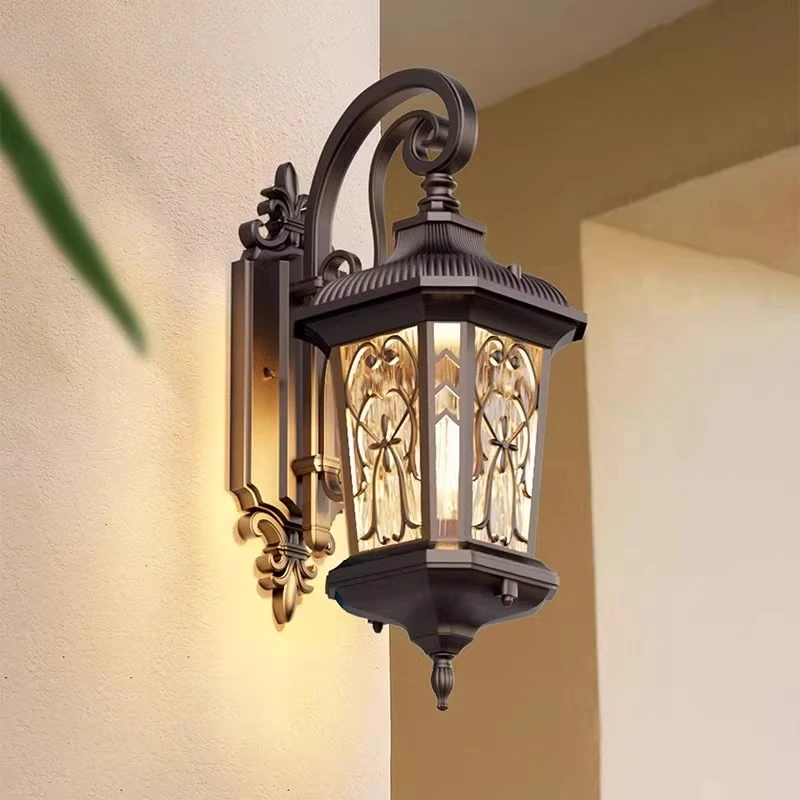 European-style outdoor waterproof wall lamp, solar courtyard, outdoor villa terrace door, wall and exterior wall electricity con
European-style outdoor waterproof wall lamp, solar courtyard, outdoor villa terrace door, wall and exterior wall electricity con