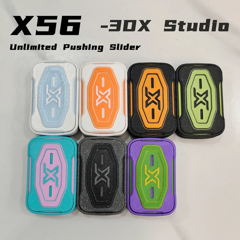 3DX STUDIO X56 Unlimited Pushing Slider из нержавеющей стали 6+8, 3D ABS/PETG, фиджет-игрушка для взрослых, фиджет-слайдер
3DX STUDIO X56 Unlimited Pushing Slider из нержавеющей стали 6+8, 3D ABS/PETG, фиджет-игрушка для взрослых, фиджет-слайдер