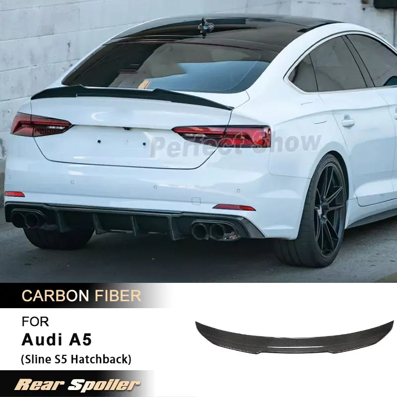 Car Rear Trunk Spoiler Wings for Audi A5 Sline S5 Hatchback 4-Door 2018-2024 Racing Rear Spoiler Boot Lid Wing Lip Carbon Fiber
Car Rear Trunk Spoiler Wings for Audi A5 Sline S5 Hatchback 4-Door 2018-2024 Racing Rear Spoiler Boot Lid Wing Lip Carbon Fiber