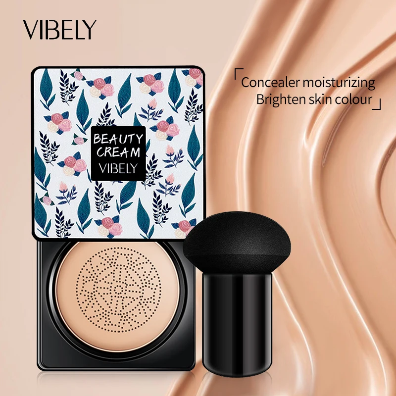 Popular CC Cream Foundation Mushroom Cushion Cream Beauty Natural Concealer Foundation Liquid BB Cream Foundation Cream For Face
Popular CC Cream Foundation Mushroom Cushion Cream Beauty Natural Concealer Foundation Liquid BB Cream Foundation Cream For Face