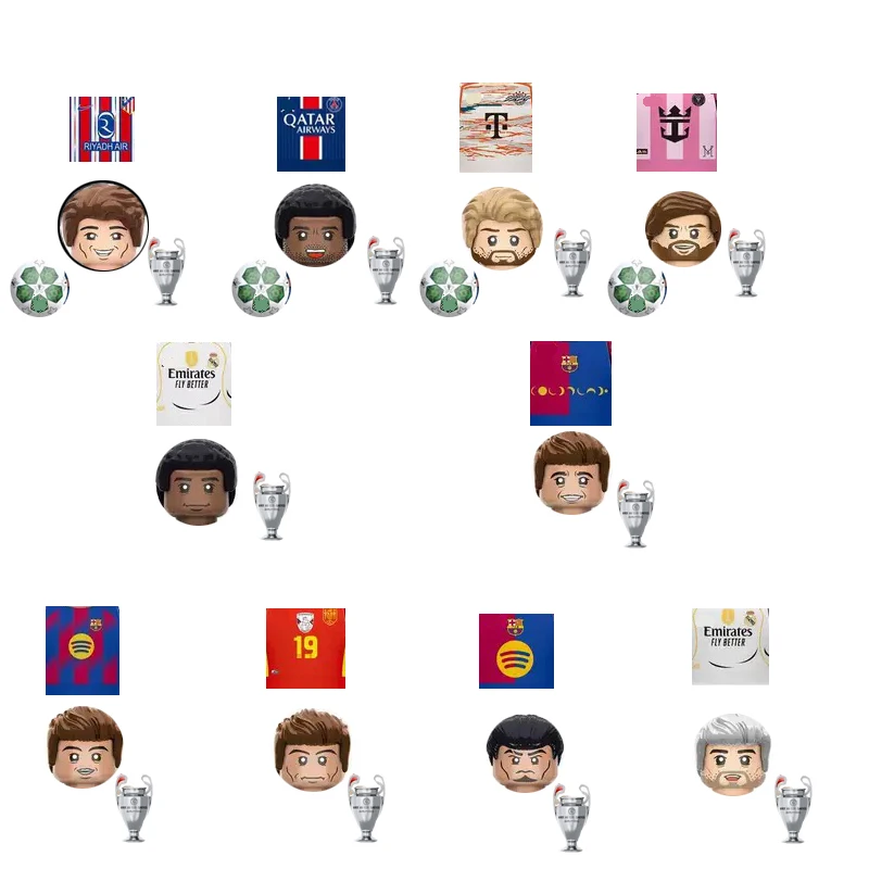 TV6509 Popular New Famous Football Players Character Mini Assemble Figures Building Block Educational Toys
TV6509 Popular New Famous Football Players Character Mini Assemble Figures Building Block Educational Toys
