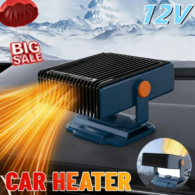 12V Portable Car Heater Heating Cooling Fan Window Defroster Demister 2 in 1 Anti-Fog Automobile Heater High Power Heaters
12V Portable Car Heater Heating Cooling Fan Window Defroster Demister 2 in 1 Anti-Fog Automobile Heater High Power Heaters