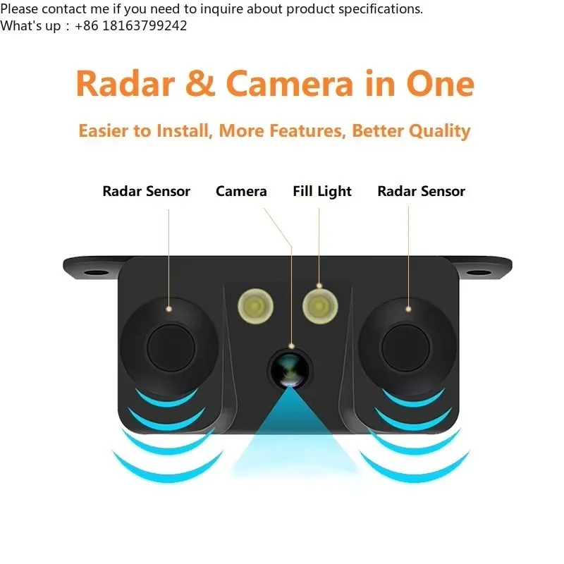 12V/24v Vehicle Reverse Car 1080p AHD Digital Visual Radar Host Blind Spot Aid Parking Sensor Detector Kit System for Bus Truck
12V/24v Vehicle Reverse Car 1080p AHD Digital Visual Radar Host Blind Spot Aid Parking Sensor Detector Kit System for Bus Truck