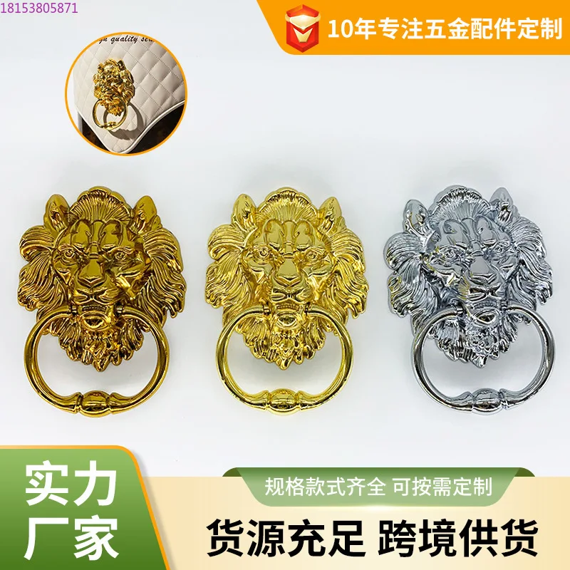 New Chinese style antique silver zinc alloy door handle Tiger head door pull ring wooden door handle
New Chinese style antique silver zinc alloy door handle Tiger head door pull ring wooden door handle