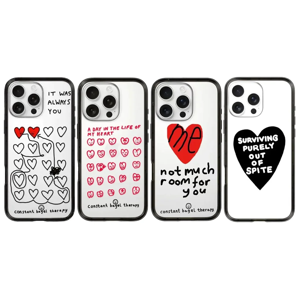 Heart Graffiti New Type Imprinted Letters on The Border Protective Acrylic MagSafe Case for IPhone 15 Pro 16 Pro Max Cover Shell
Heart Graffiti New Type Imprinted Letters on The Border Protective Acrylic MagSafe Case for IPhone 15 Pro 16 Pro Max Cover Shell