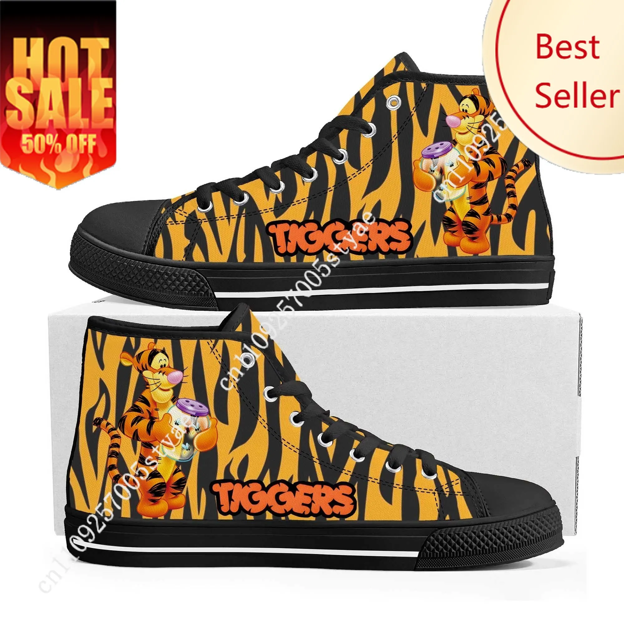 Tigger High Top Sneakers Disney Cartoon Movie DIY Decorate Shoes Design Your Photo Party Holiday Gifts Custom Shoe
Tigger High Top Sneakers Disney Cartoon Movie DIY Decorate Shoes Design Your Photo Party Holiday Gifts Custom Shoe