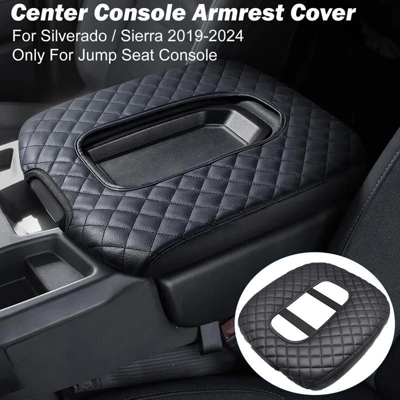 Microfiber Leather Car Center Console Armrest Cover Protector Pad for Chevy Silverado GMC Sierra 1500 2500HD 3500HD 2019-2024
Microfiber Leather Car Center Console Armrest Cover Protector Pad for Chevy Silverado GMC Sierra 1500 2500HD 3500HD 2019-2024