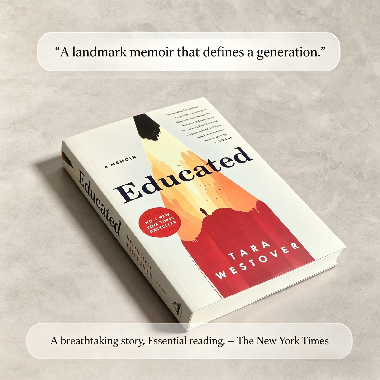 Ducated By Tara Westover Memoir Personal Growth Education Non-Fiction Book
Ducated By Tara Westover Memoir Personal Growth Education Non-Fiction Book
