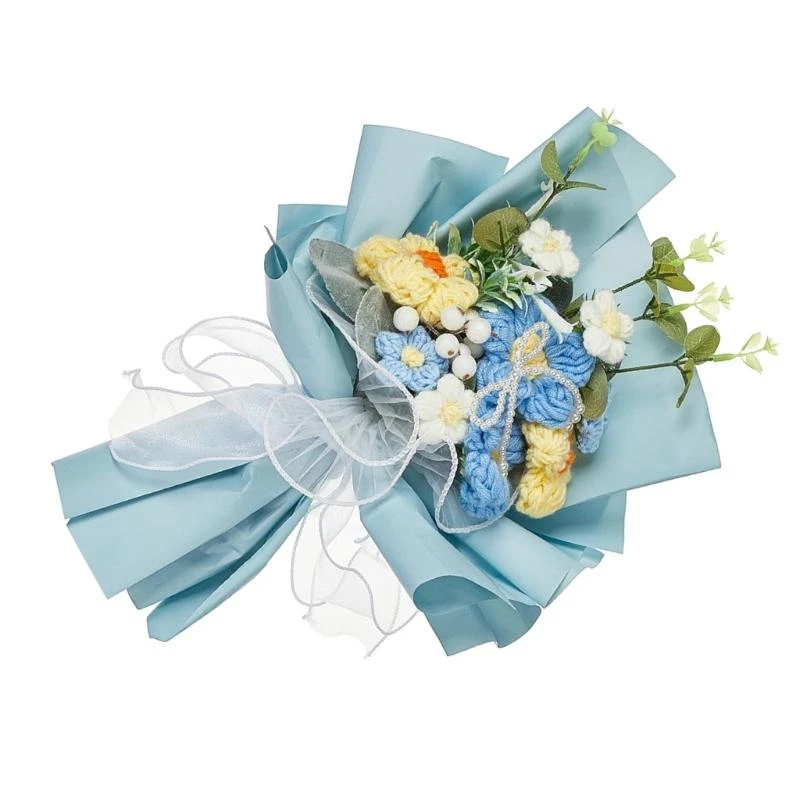 Crochet Flower Bouquets Artificial Flower Bouquets Knitted Bouquets with Bear for Graduation Mother Day Valentines Day 15UB
Crochet Flower Bouquets Artificial Flower Bouquets Knitted Bouquets with Bear for Graduation Mother Day Valentines Day 15UB