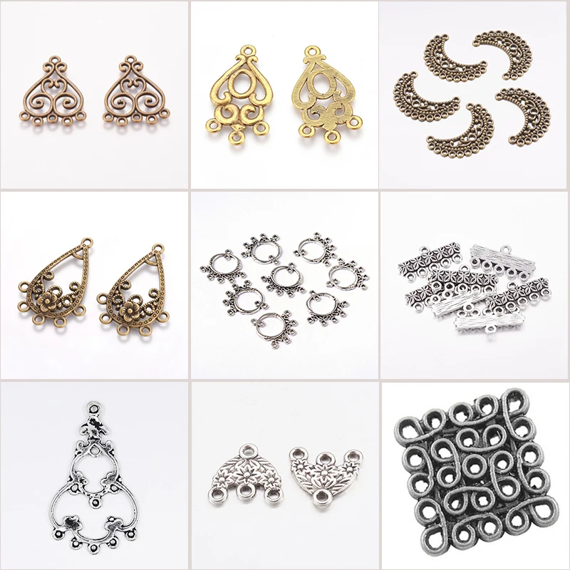 20pcs Tibetan Style Connectors Jump Rings Loop Links Chandelier Component DIY Dangle Earring Making Mixed Shape Antique
20pcs Tibetan Style Connectors Jump Rings Loop Links Chandelier Component DIY Dangle Earring Making Mixed Shape Antique