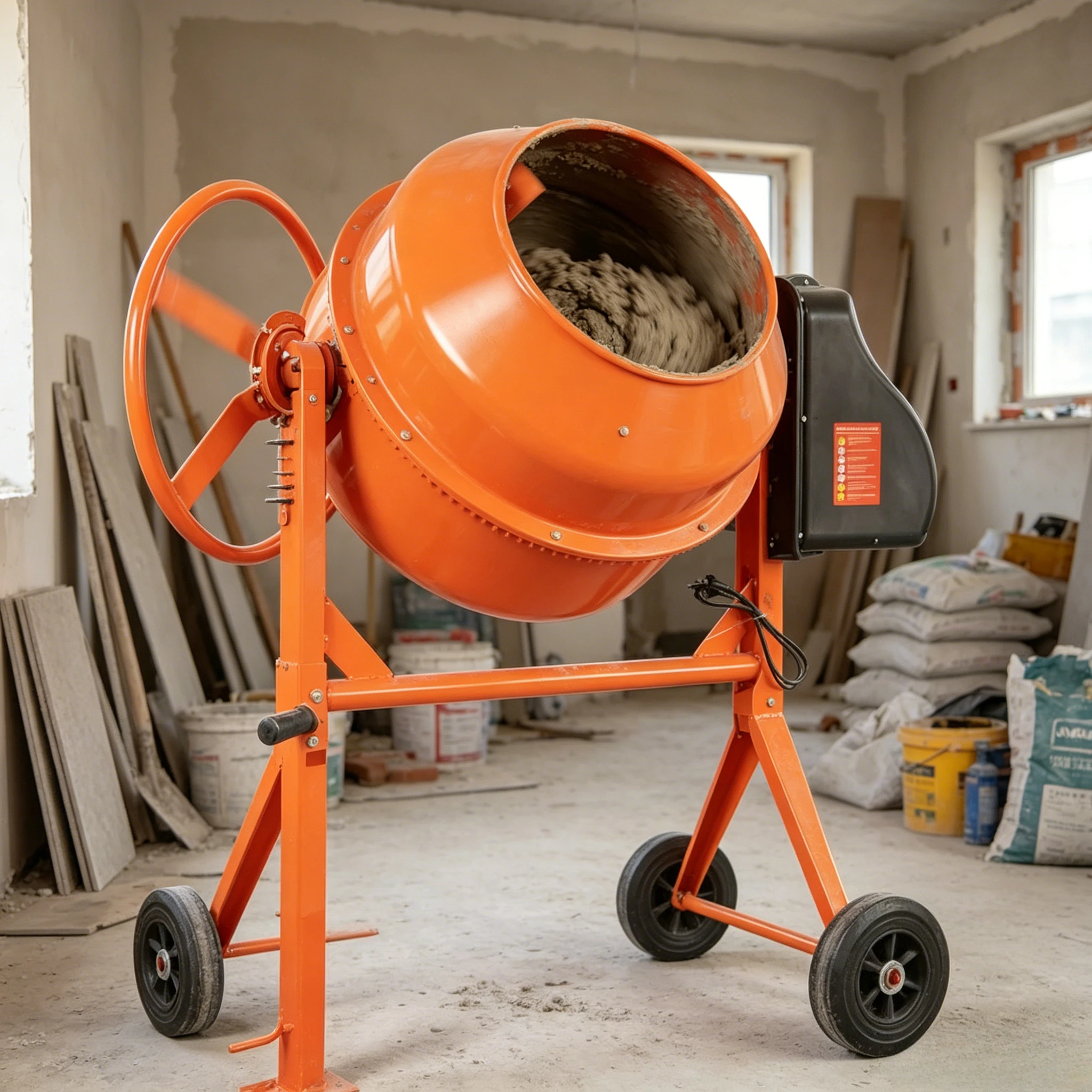 YG CE Certification 180L High Quality Electric Small Movable Portable Concrete Cement Mixer 1200W Motor 2M/H Productivity 220V
YG CE Certification 180L High Quality Electric Small Movable Portable Concrete Cement Mixer 1200W Motor 2M/H Productivity 220V