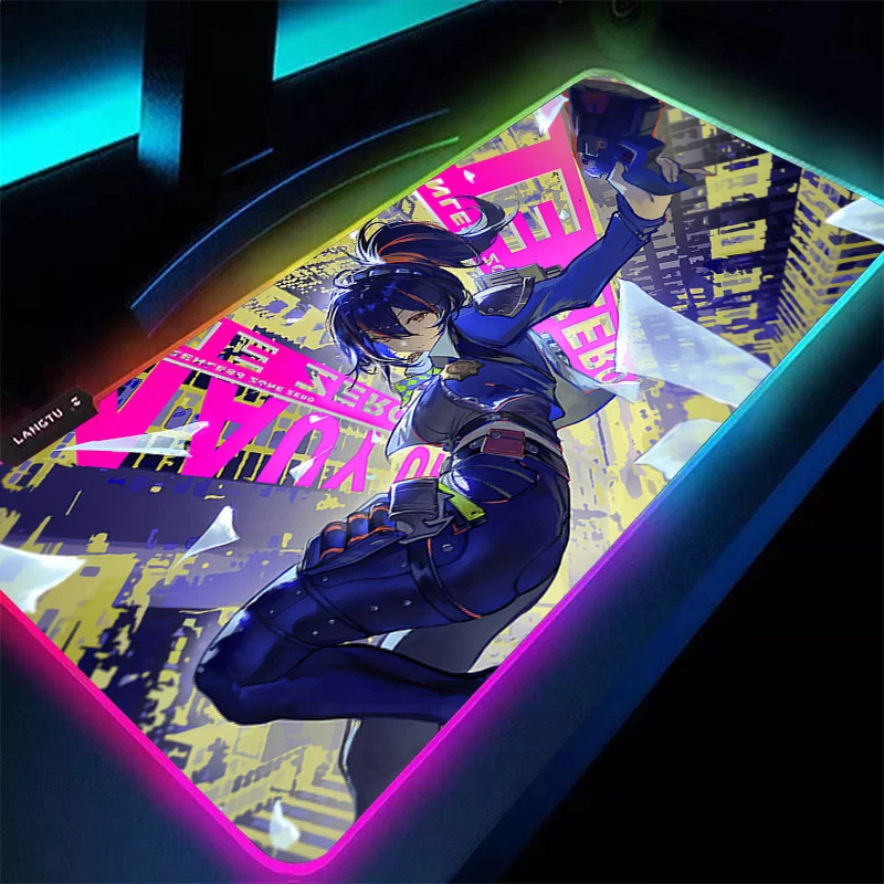 LED Mouse Pad Anime Computer Gamer Gaming Zenless Zone Zero Mousepad Zhu Yuan RGB Desk Mause Pad Kawaii Girl Keyboard Mouse Mat
LED Mouse Pad Anime Computer Gamer Gaming Zenless Zone Zero Mousepad Zhu Yuan RGB Desk Mause Pad Kawaii Girl Keyboard Mouse Mat