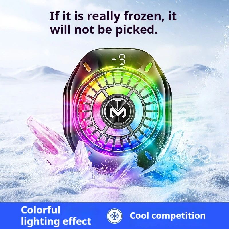 2025 New AI Semiconductor Radiator Magnetic Back Clip Icing Digital Display Super Cool Gaming Phone Radiator
2025 New AI Semiconductor Radiator Magnetic Back Clip Icing Digital Display Super Cool Gaming Phone Radiator
