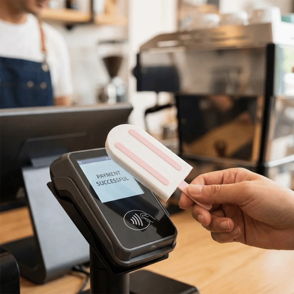 3D Printed Contactless Payment Card Holder Portable Ice Cream Shape Credit Card Wand Gadget Wireless Tap To Pay Wand Gifts
3D Printed Contactless Payment Card Holder Portable Ice Cream Shape Credit Card Wand Gadget Wireless Tap To Pay Wand Gifts