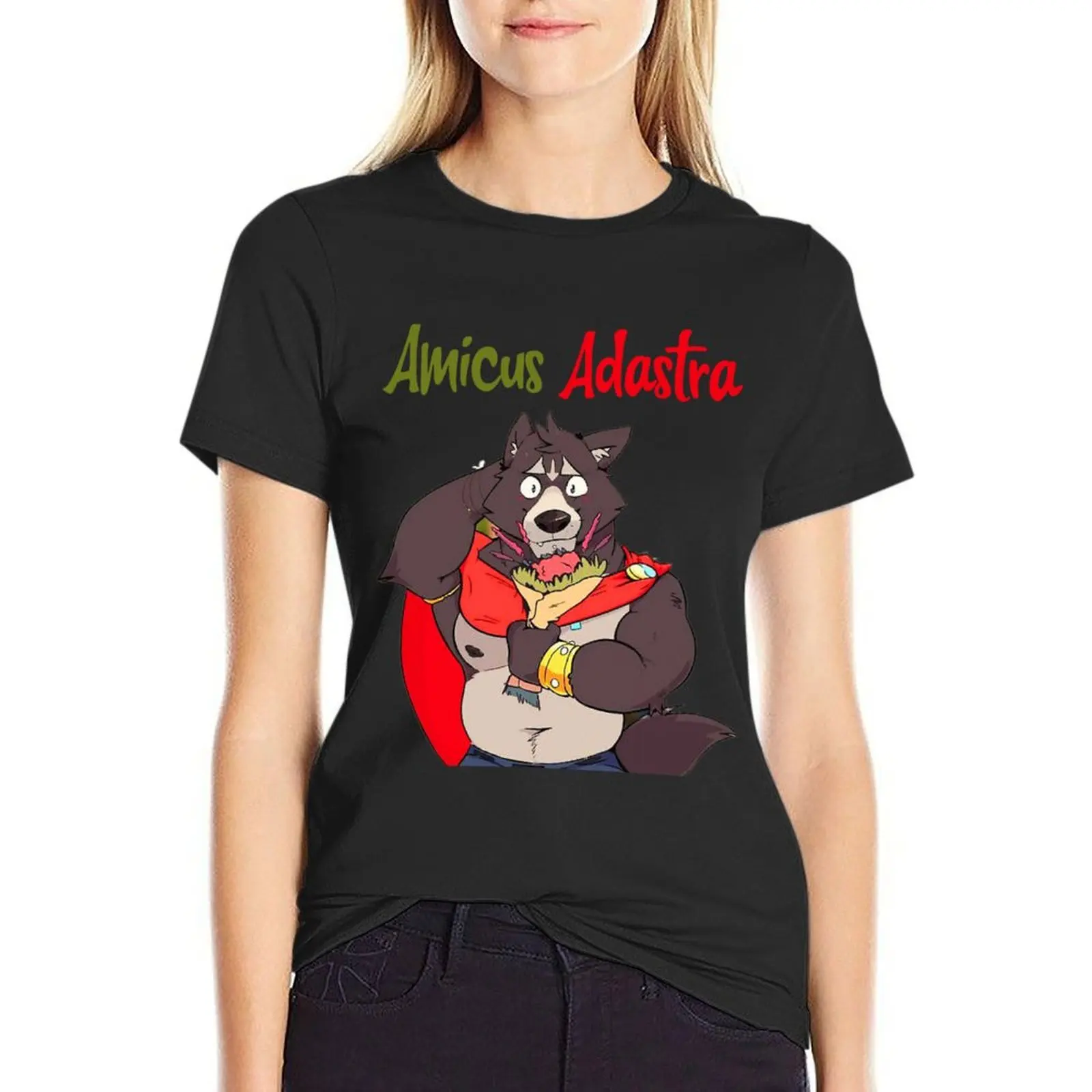 Amicus Adastra T-Shirt blanks quick drying quick-drying lady clothes Women's summer blouses 2025
Amicus Adastra T-Shirt blanks quick drying quick-drying lady clothes Women's summer blouses 2025