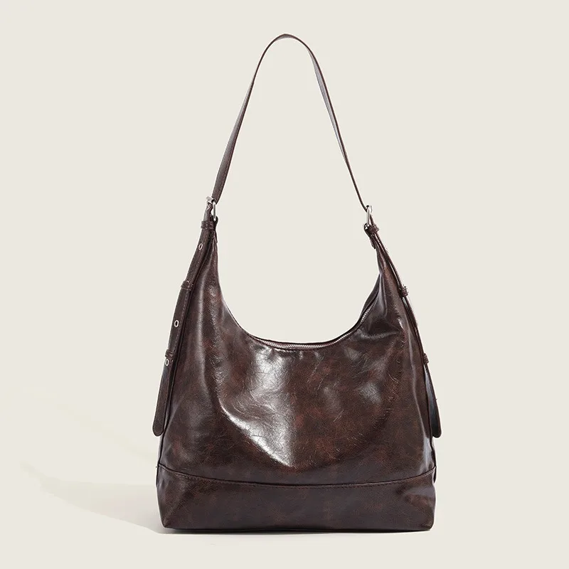 Модная женская сумка через плечо в стиле ретро, большая вместительная сумка через плечо, сумка подмышки, осень-зима, универсальная сумка для повседневного ношения
Модная женская сумка через плечо в стиле ретро, большая вместительная сумка через плечо, сумка подмышки, осень-зима, универсальная сумка для повседневного ношения