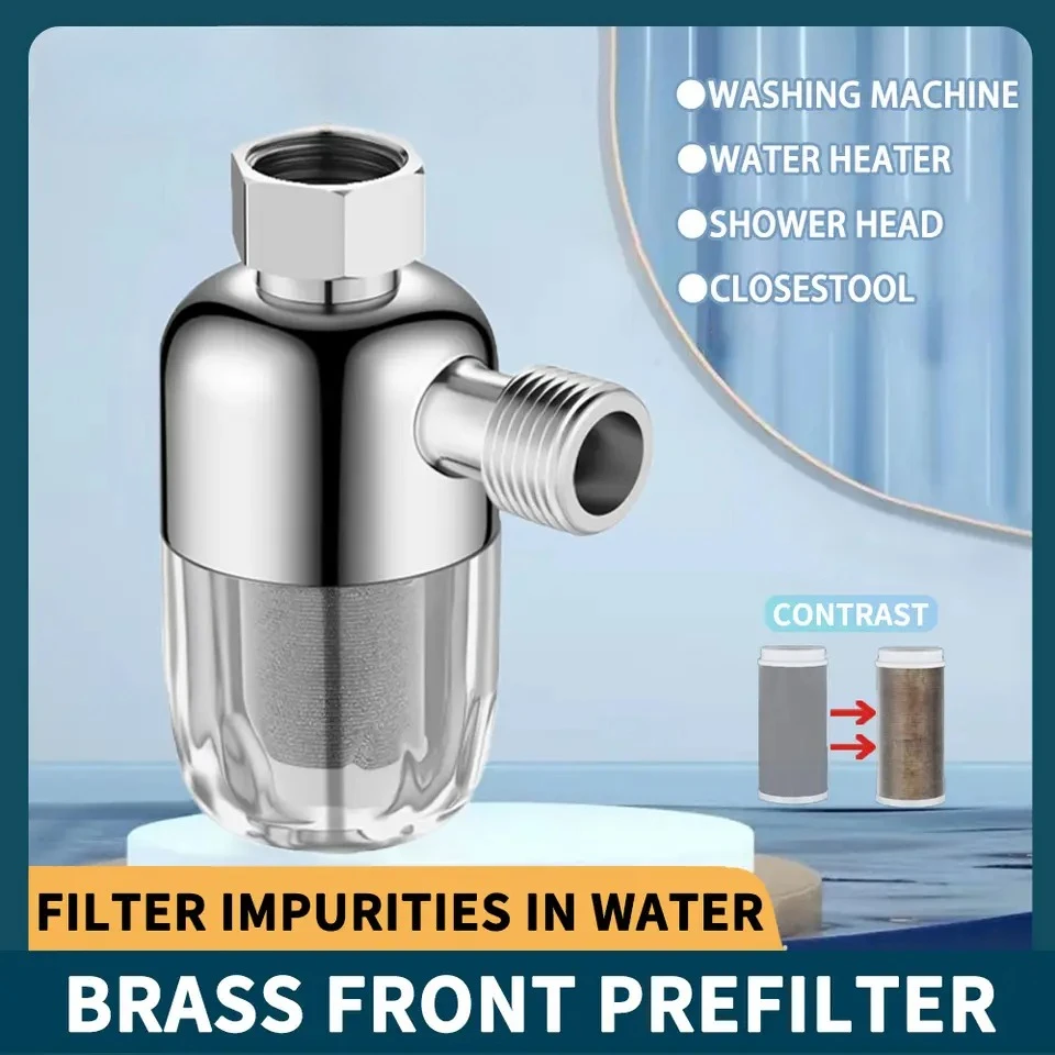 Washing Machine Effluent Purifier Front Filter Bathroom Kitchen Brass Universal Faucet Sediment Filter Water Heater Front Filter
Washing Machine Effluent Purifier Front Filter Bathroom Kitchen Brass Universal Faucet Sediment Filter Water Heater Front Filter